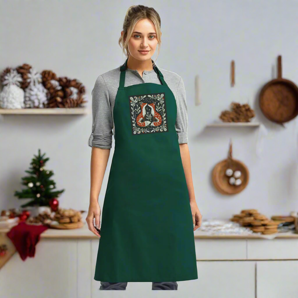 Nordic Foxes apron