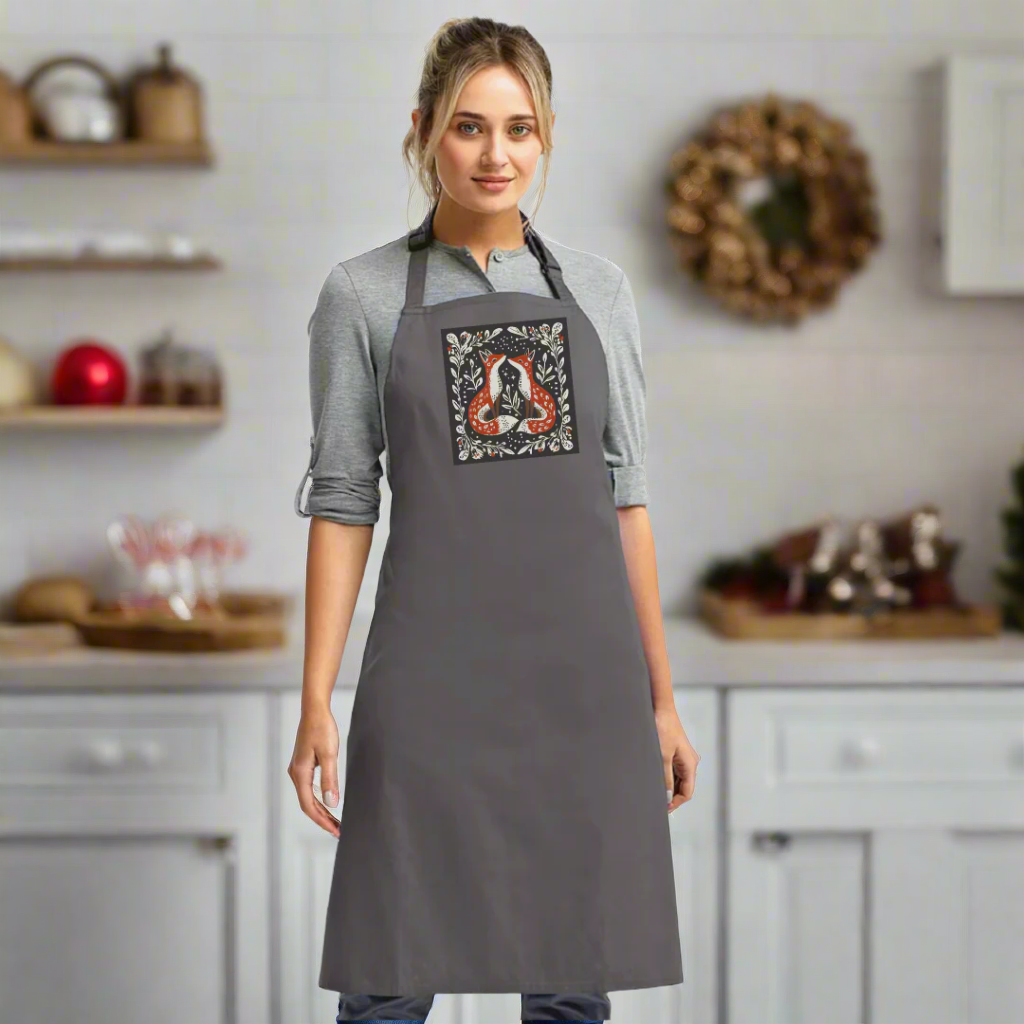 Nordic Foxes apron