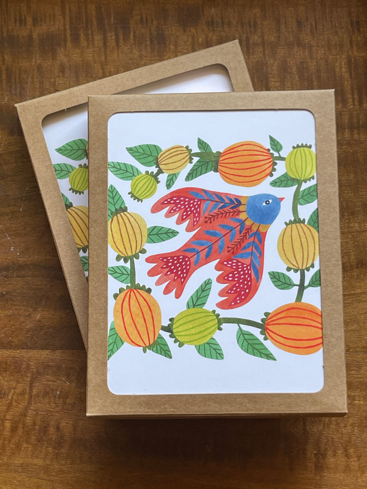 Red Bird card