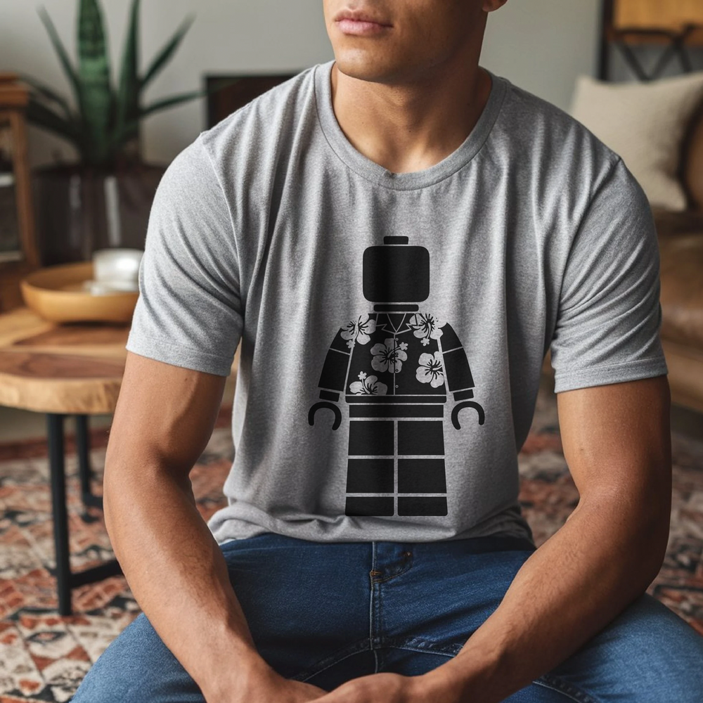Aloha “Brick” Man short sleeve tee