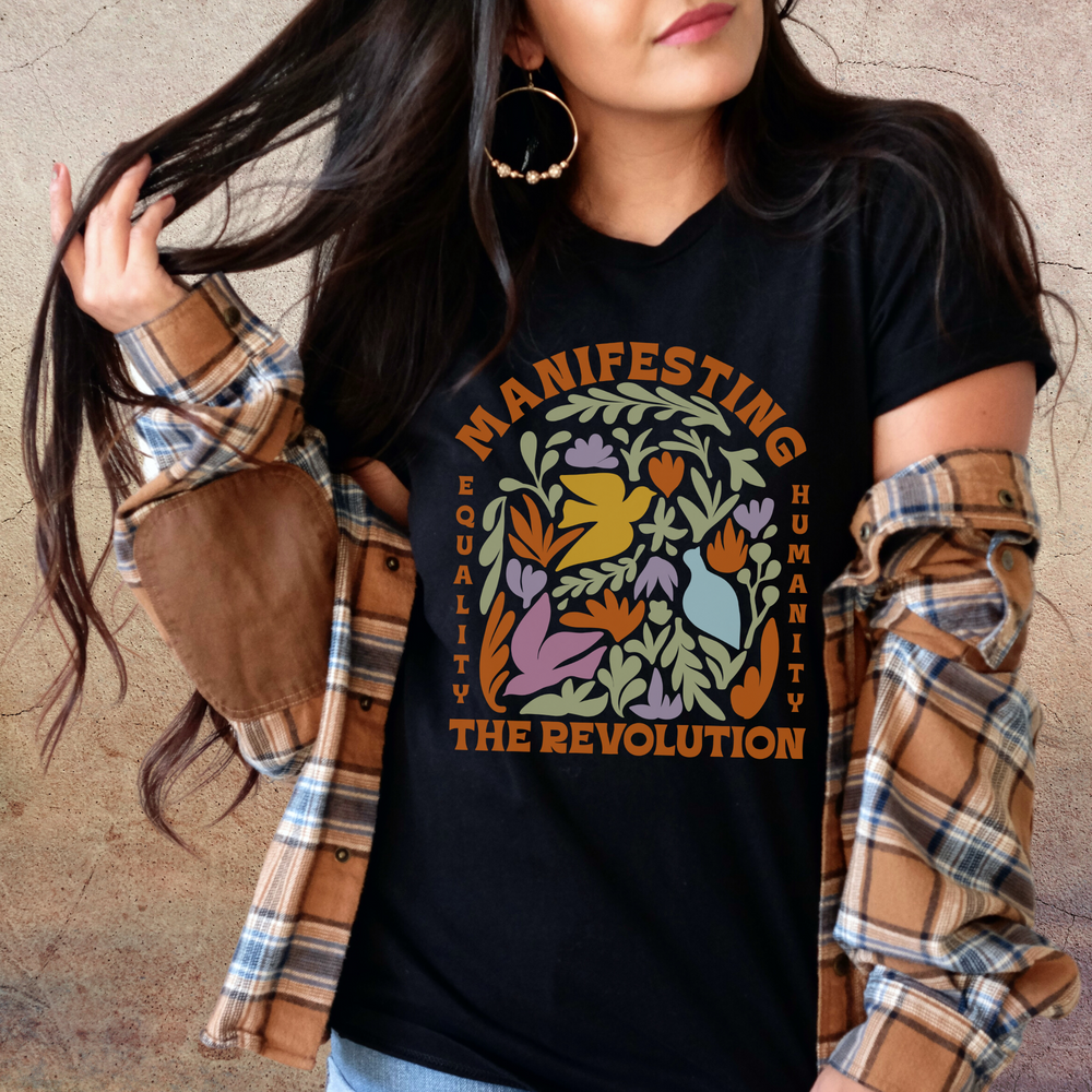 Manifesting The Revolution short sleeve tee