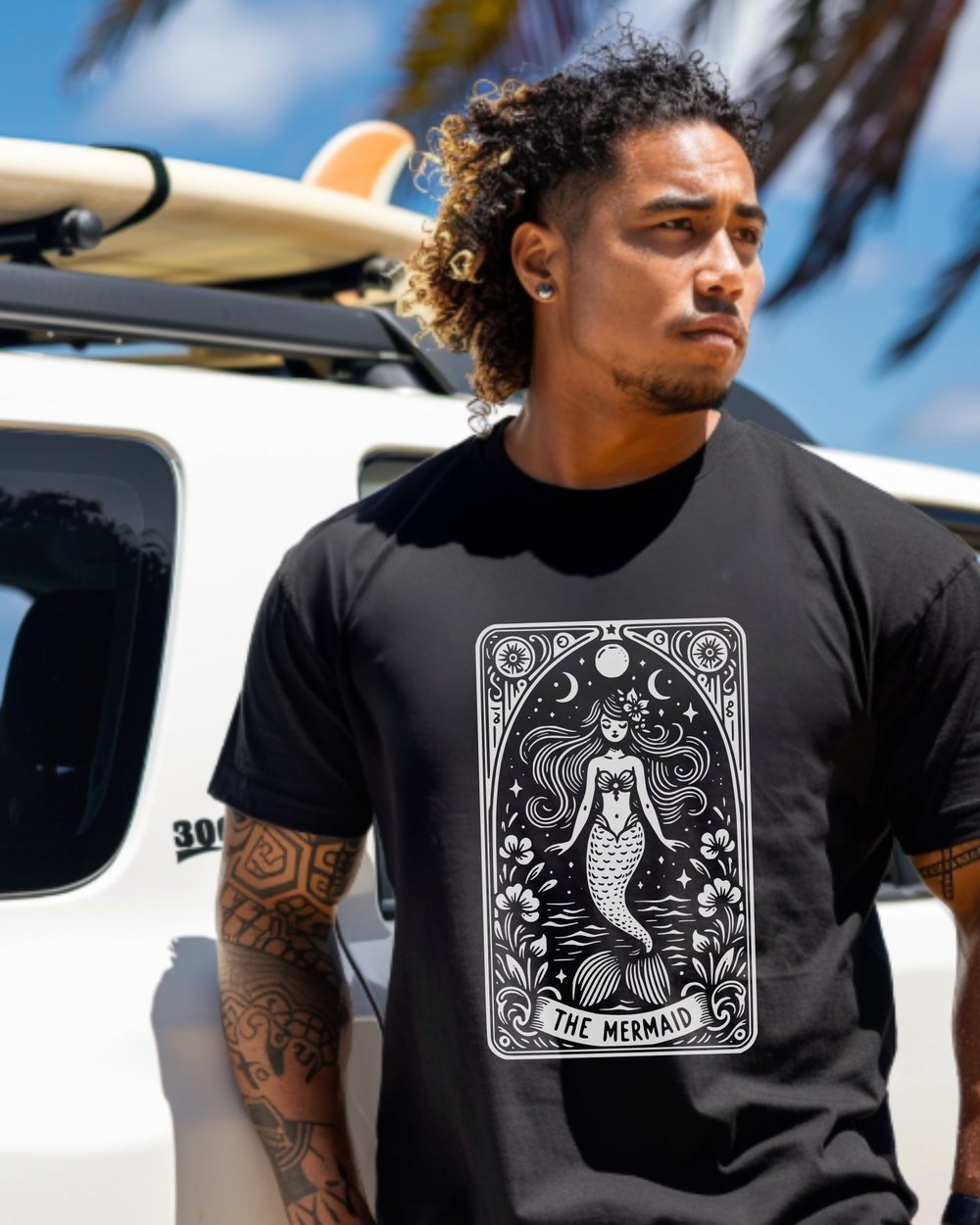 Mermaid Tarot short sleeve tee