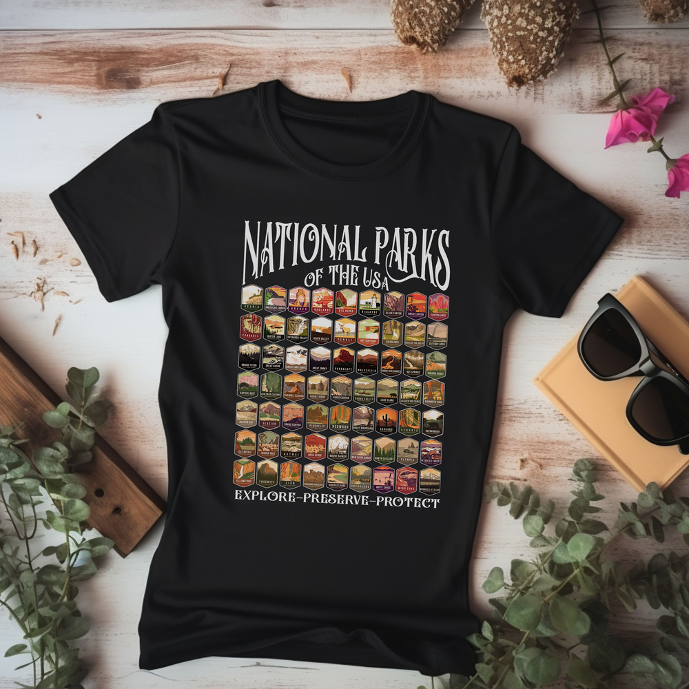 National Parks short sleeve tee