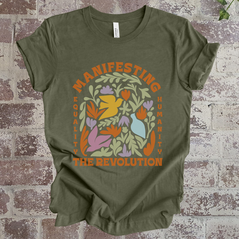 Manifesting The Revolution short sleeve tee