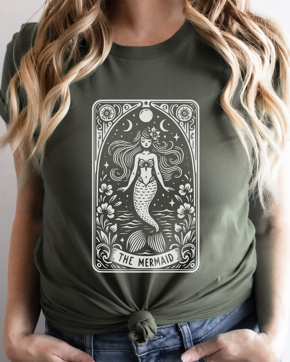 Mermaid Tarot short sleeve tee