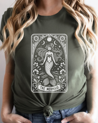 Mermaid Tarot short sleeve tee