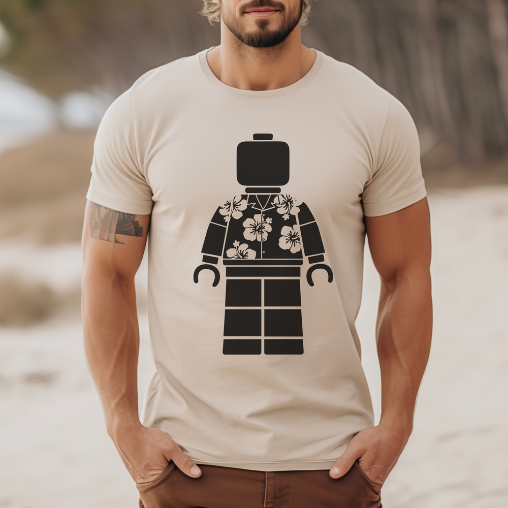 Aloha “Brick” Man short sleeve tee