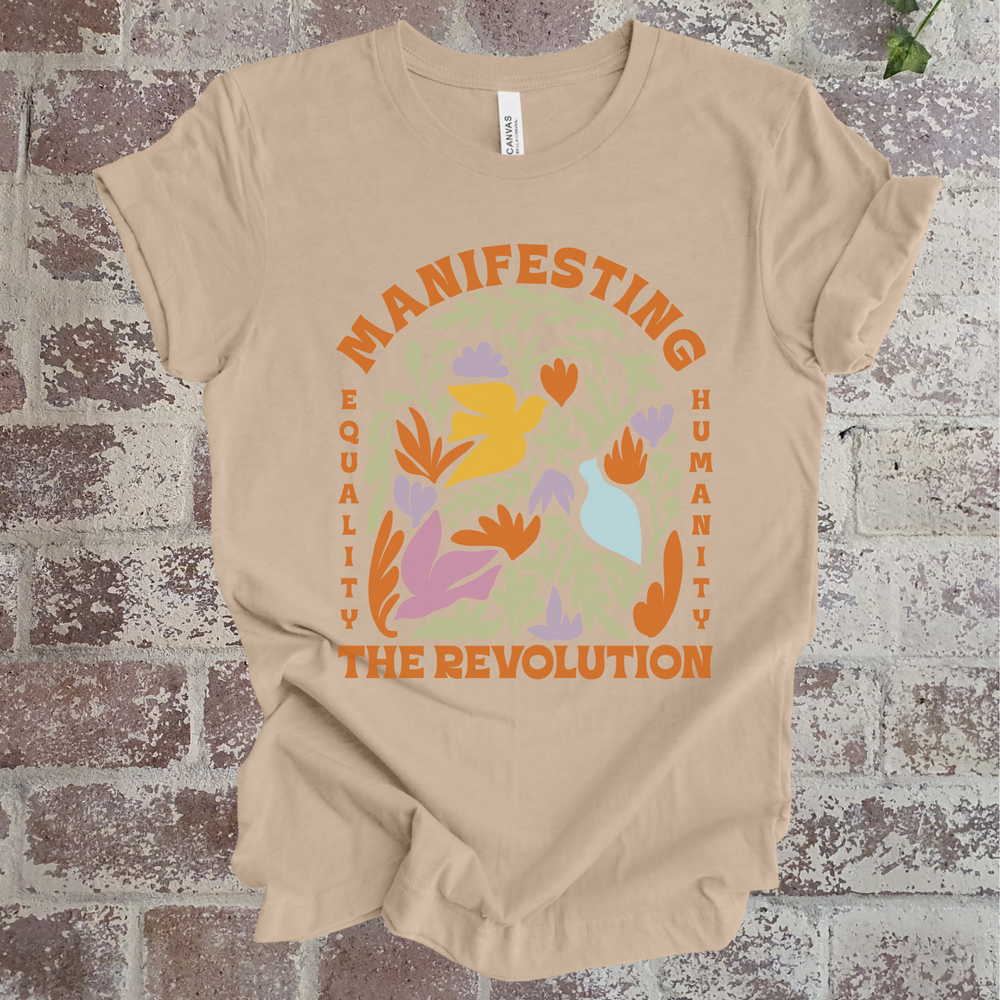 Manifesting The Revolution short sleeve tee