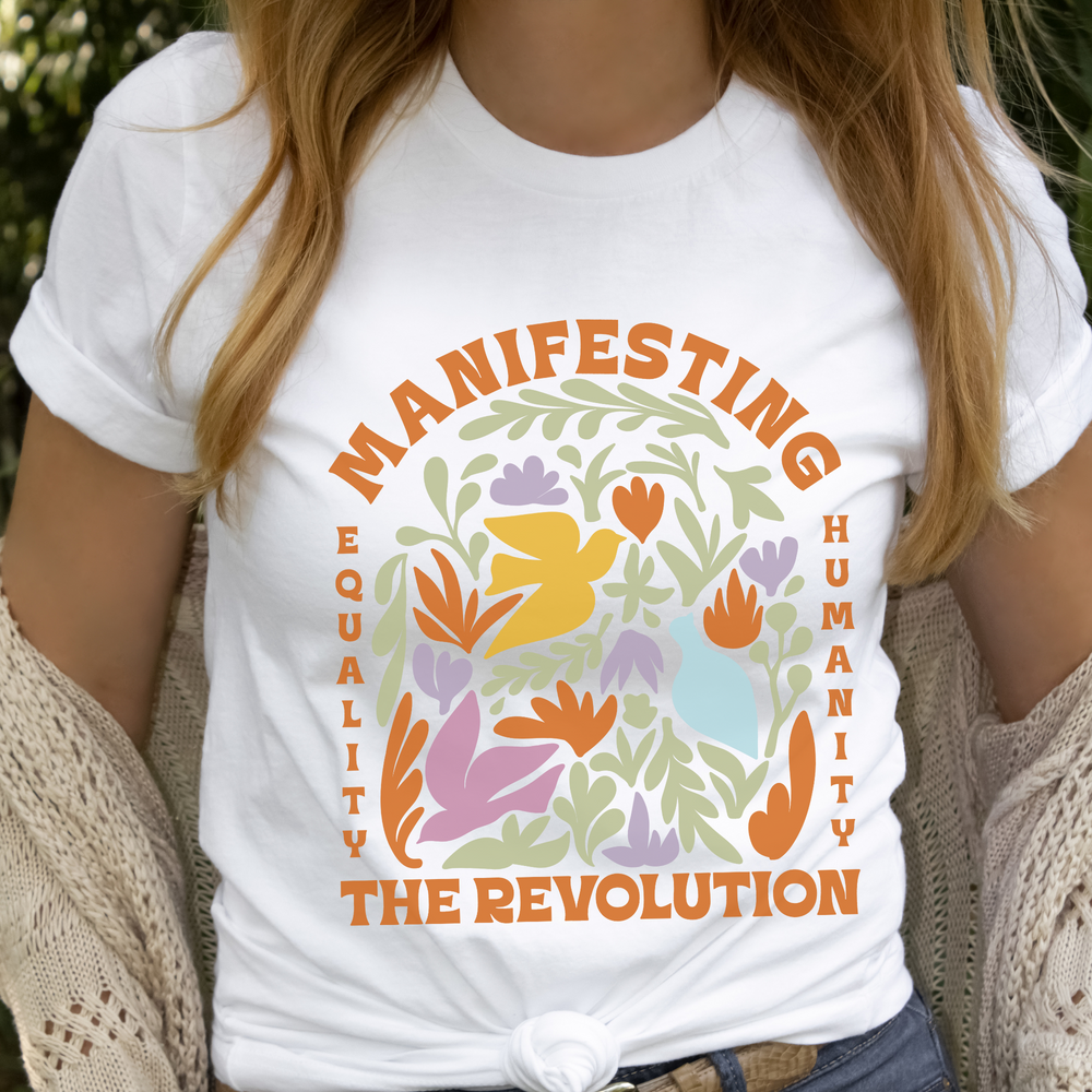 Manifesting The Revolution short sleeve tee