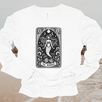 Mermaid Tarot Card long sleeve tee