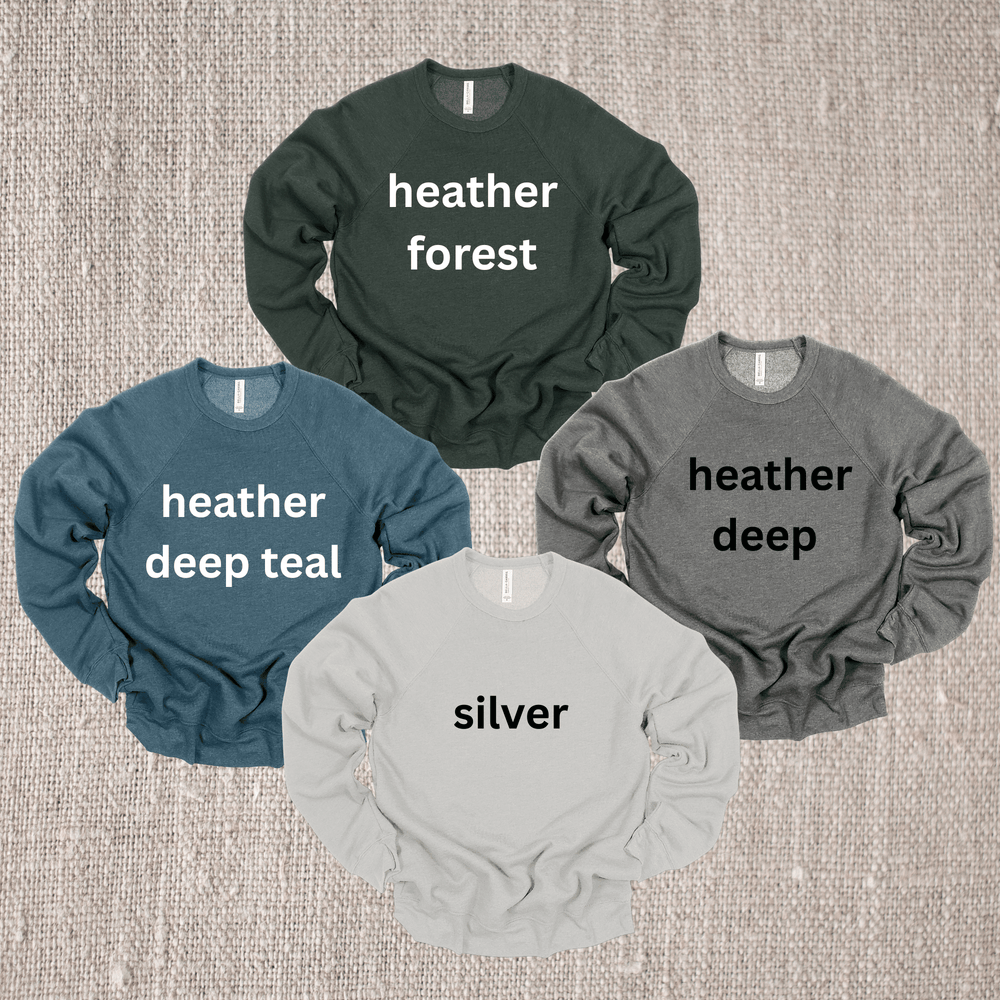 Octopus Coffee light-weight sweatshirt crew neck