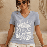 Golden Moth women's relaxed fit short sleeve V-neck tee