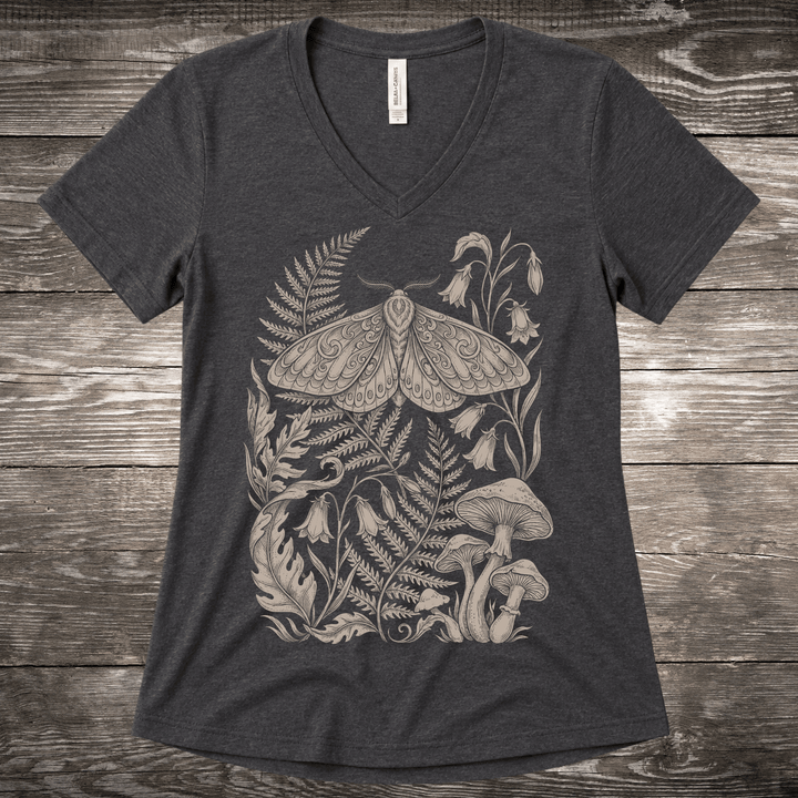 Golden Moth women's relaxed fit short sleeve V-neck tee