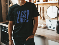 Yes Chef! short sleeve tee