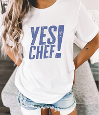 Yes Chef! short sleeve tee