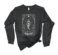 Mermaid Tarot Card long sleeve tee