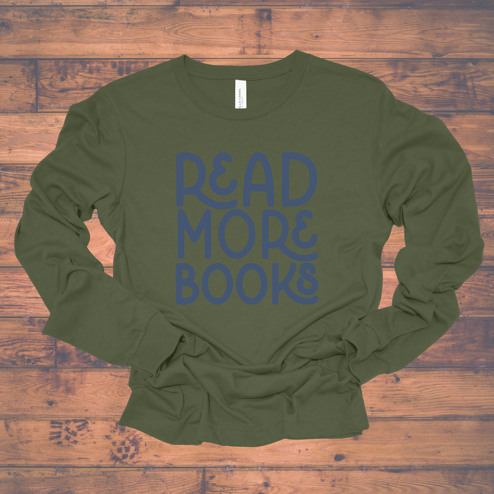 Read More Books long sleeve tee