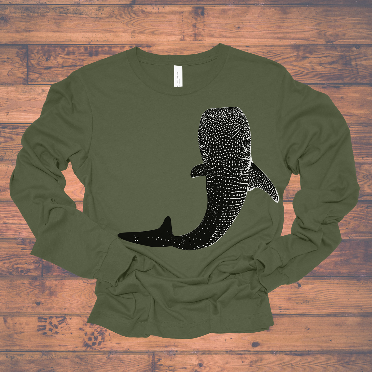 Whale Shark long sleeve tee