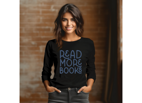 Read More Books long sleeve tee