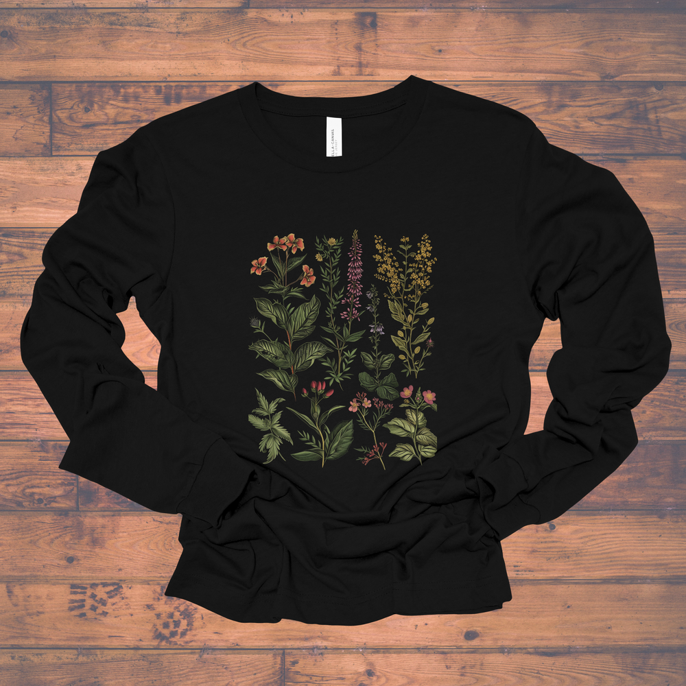 Wildflowers long sleeve tee
