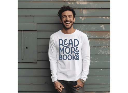 Read More Books long sleeve tee