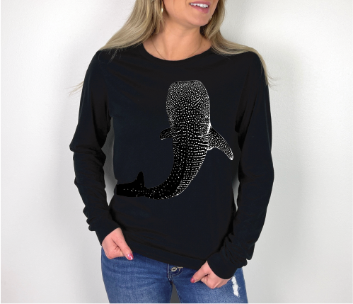 Whale Shark long sleeve tee