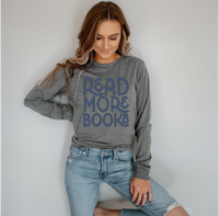 Read More Books long sleeve tee