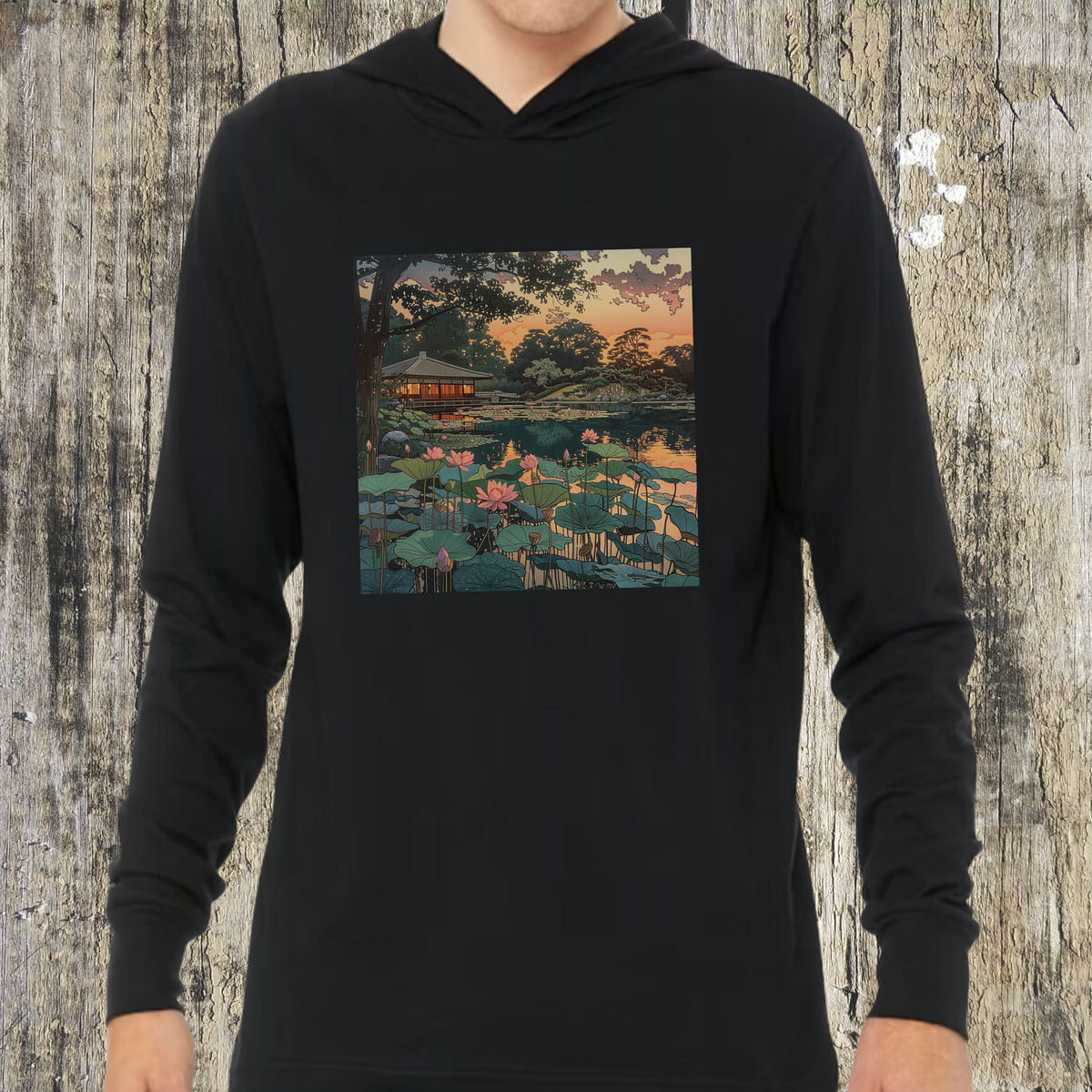 Japanese Woodblock hoodie