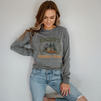 Hagrid’s Pumpkin Farm long sleeve tee