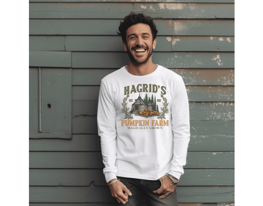 Hagrid’s Pumpkin Farm long sleeve tee