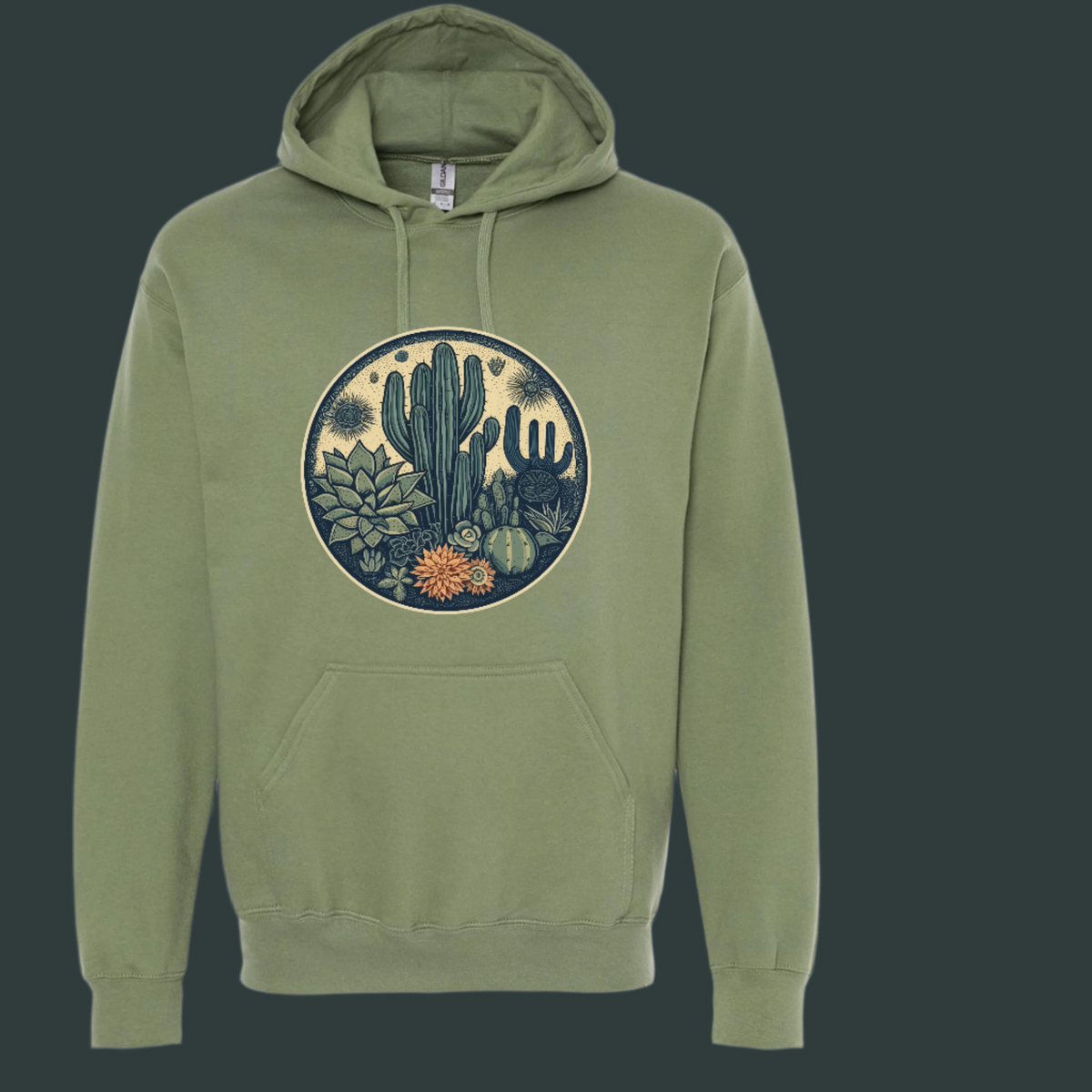 Desert Bouquet hooded sweatshirt