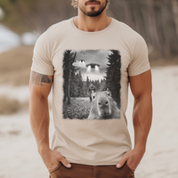 Capybara UFO Bigfoot crew neck short sleeve tee