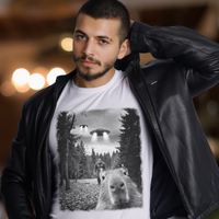 Capybara UFO Bigfoot crew neck short sleeve tee