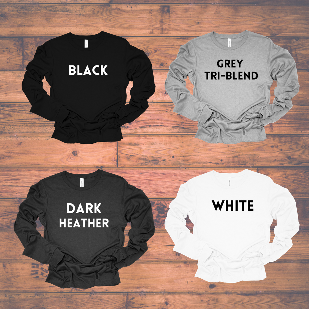 Samples of shirt colors.