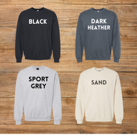 Coffee Weather crew neck sweatshirt