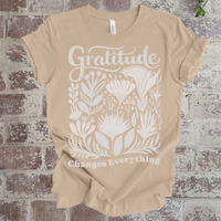 Gratitude Changes Everything short sleeve tee