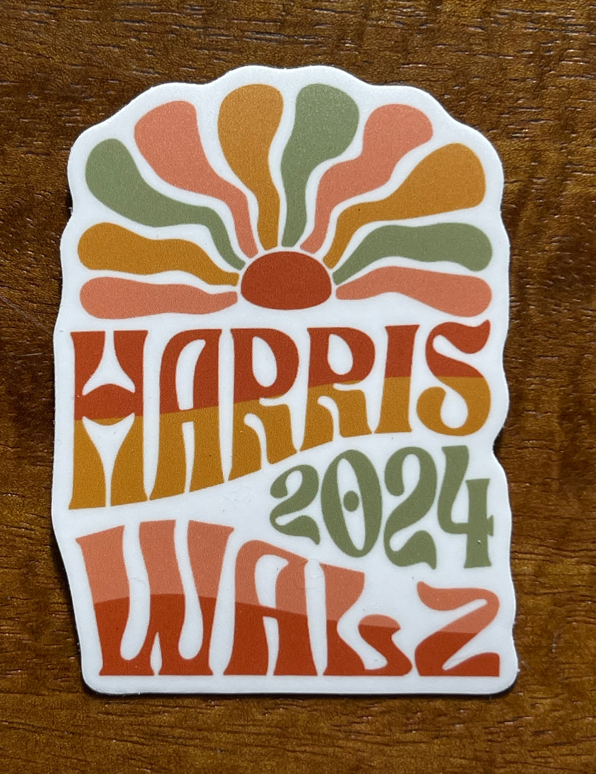 Harris/Walz 2024 sticker