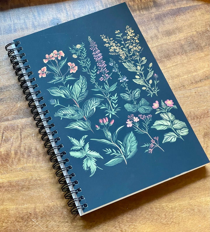 Wildflowers notebook