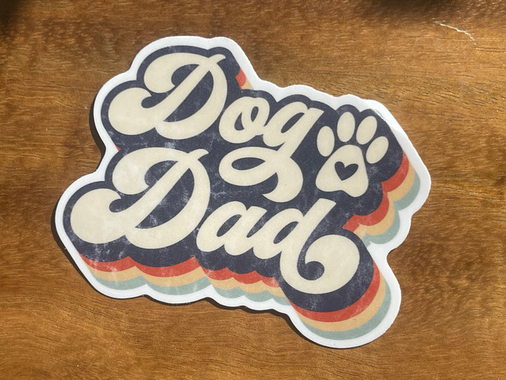 Dog Dad sticker