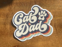 Cat Dad sticker