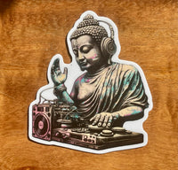 DJ Buddha sticker