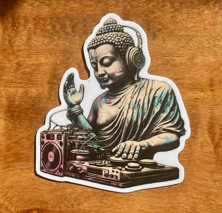 DJ Buddha sticker