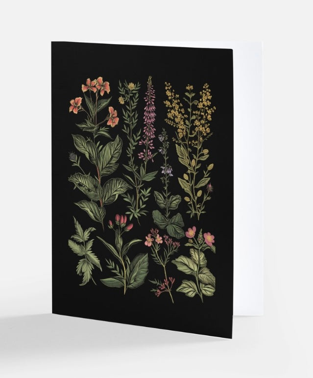 Wildflowers card