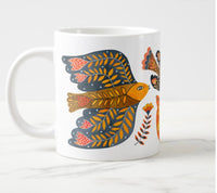 Colorful Birds jumbo mug