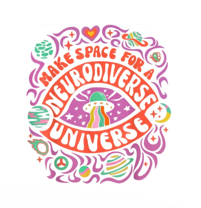 Neurodiverse Universe sticker