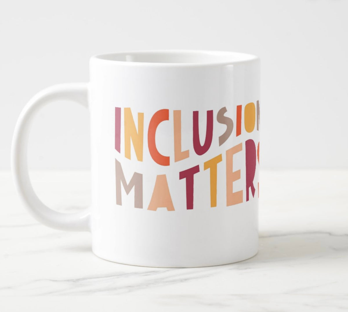 Inclusion Matters jumbo mug