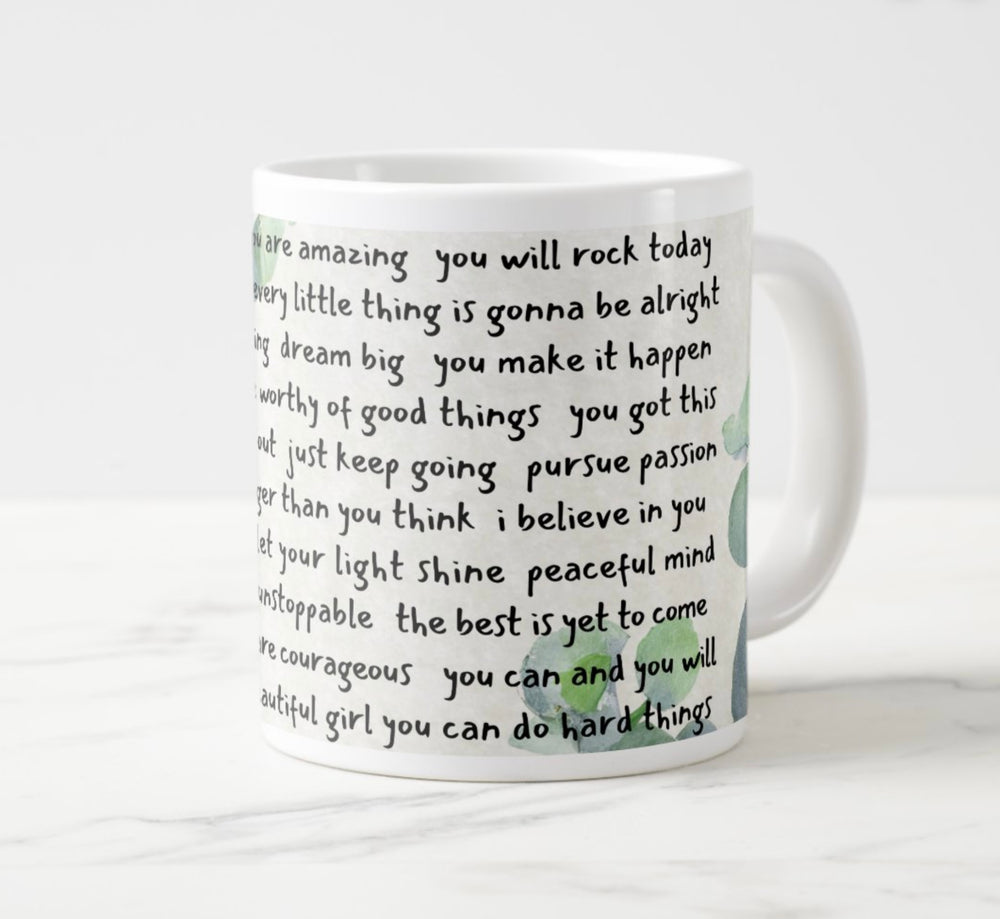 Trust The Process jumbo mug