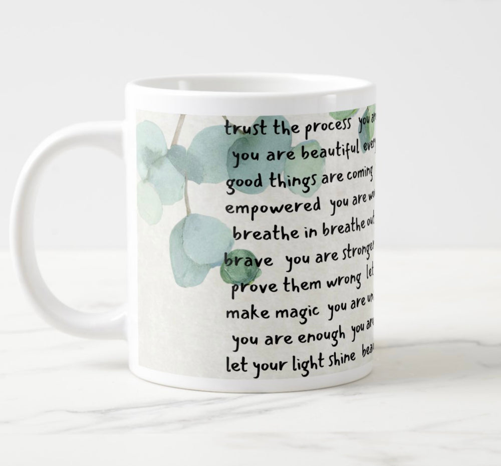 Trust The Process jumbo mug