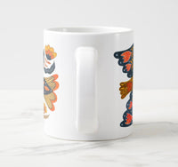 Colorful Birds jumbo mug