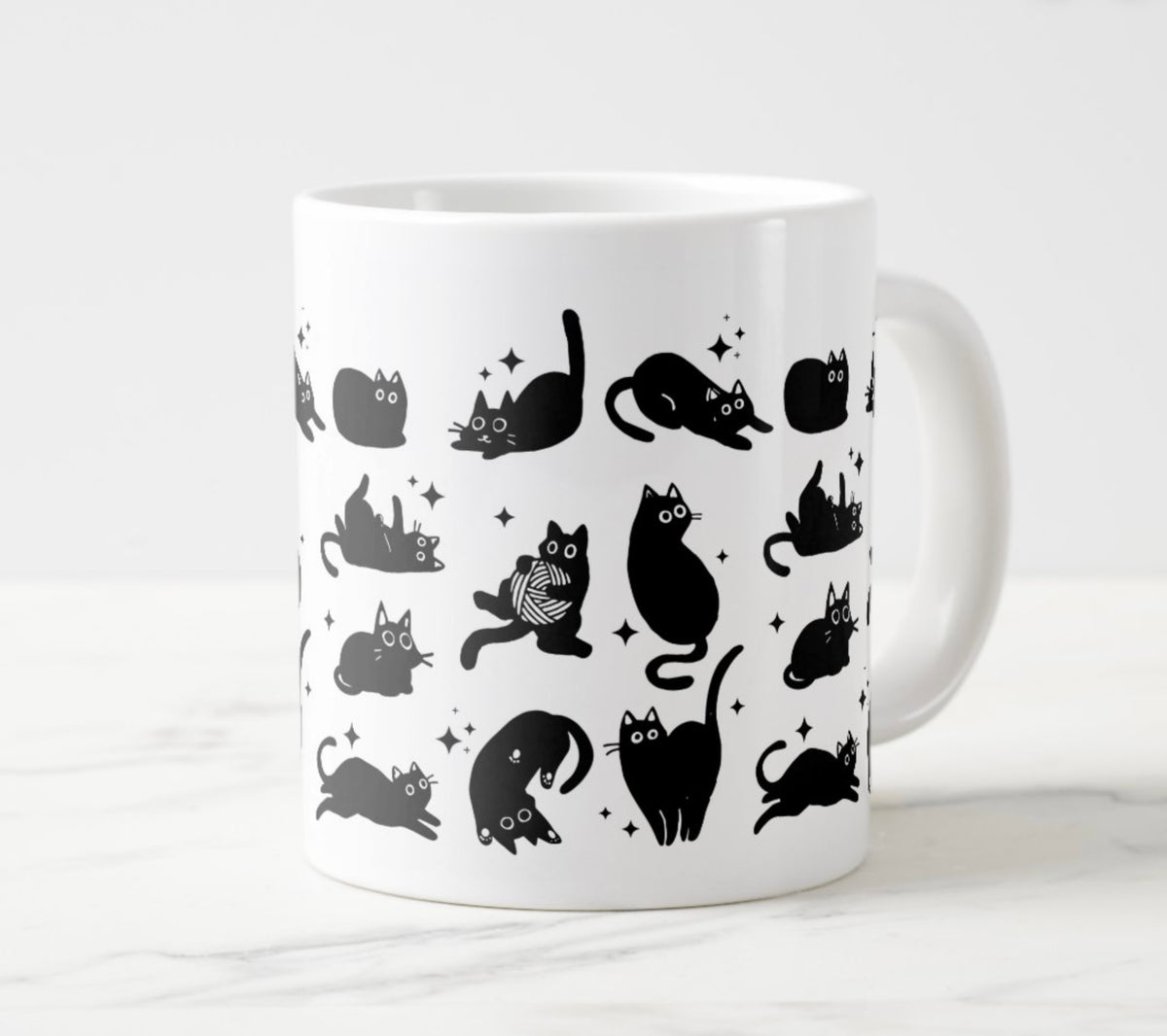 Silly Cats jumbo mug